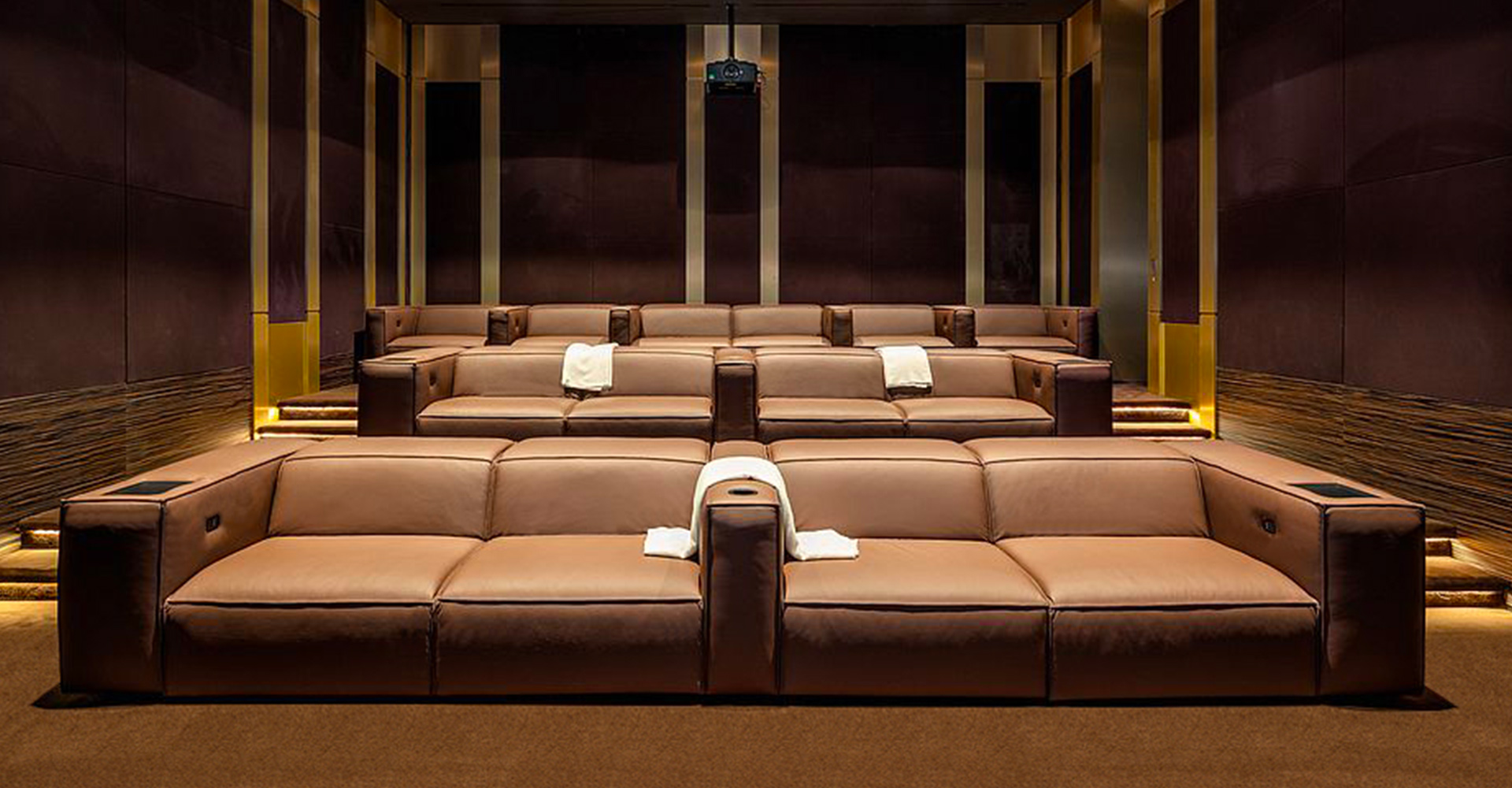 Gramercy - luxury home cinema theater - modern - @skylinedevelopmentla @centurionlv
