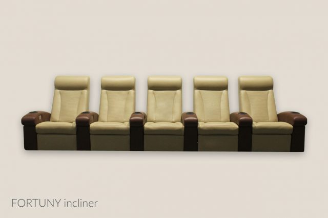 Fortuny incliner combined upholstery