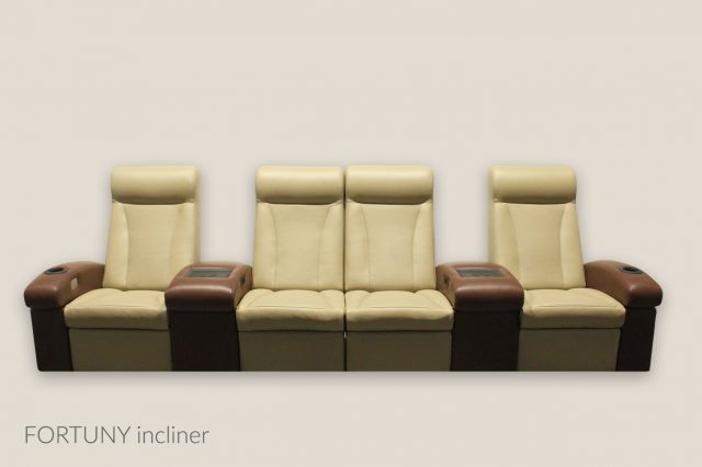 Fortuny incliner combined upholstery