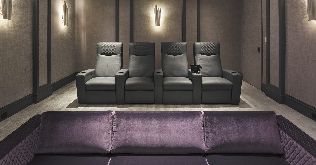 Home Cinema Seating - Luxury Ferrier incliner