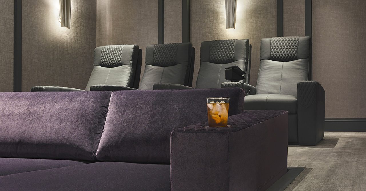 Home Cinema Seating - Luxury Ferrier incliner