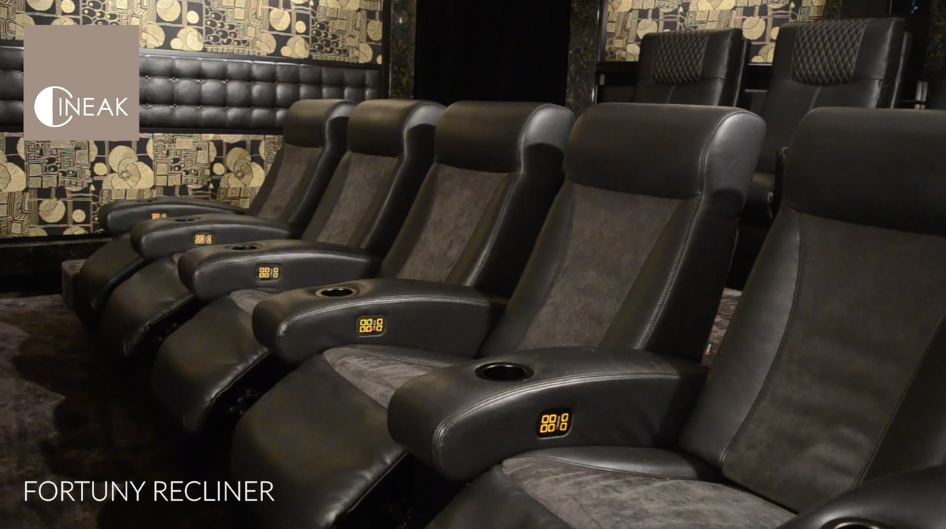 Cineak's Fortuny recliner automated