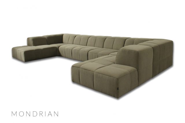 Mondrian motorised sofa luxury cinema seats by cineak