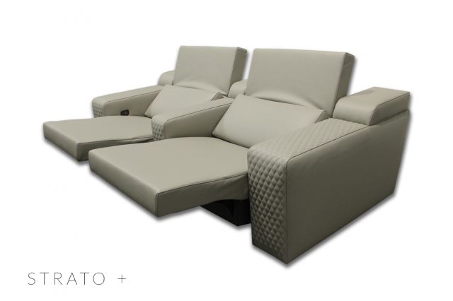 Strato Home cinema seat by Cineak - diamond stitching