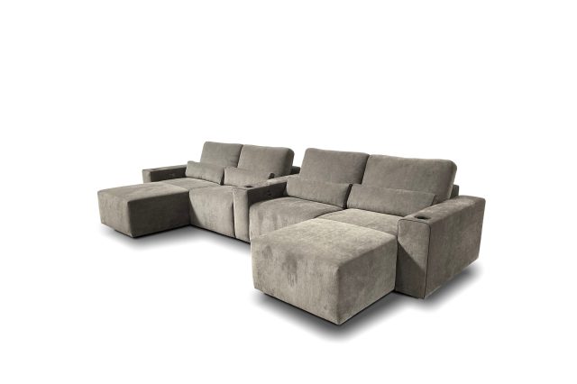 largo U-shape theater sofa by cineak